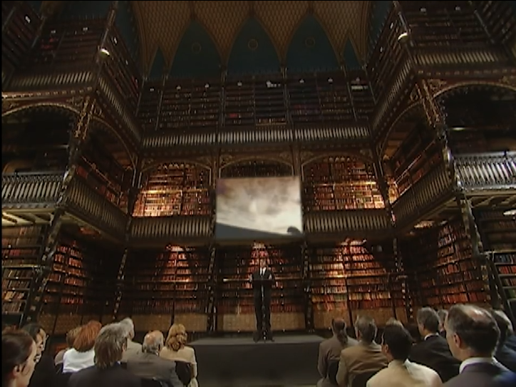Dr. Albieri library scenes