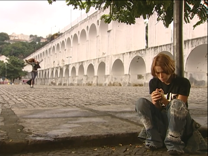 Mel and Regininha at Arcos da Lapa