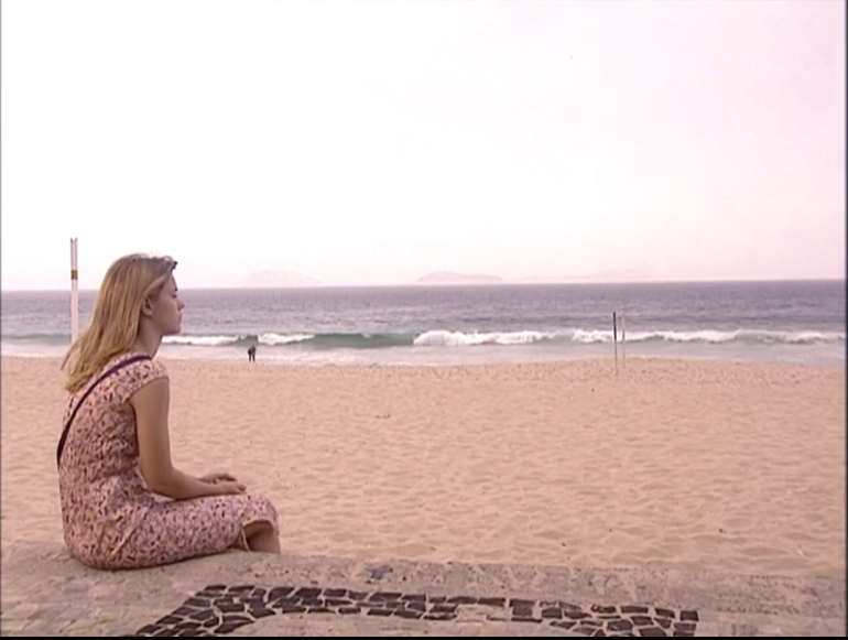 Helena goes to Leblon beach