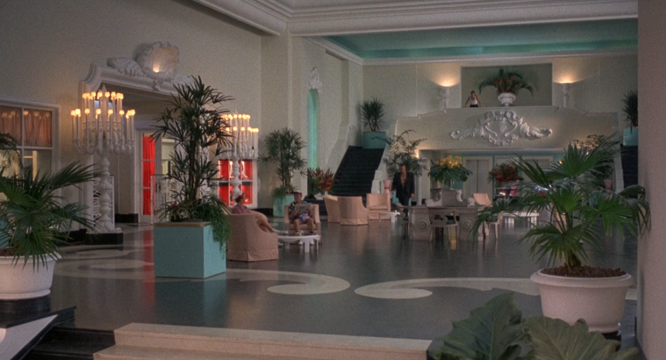 Hotel lobby and foyer