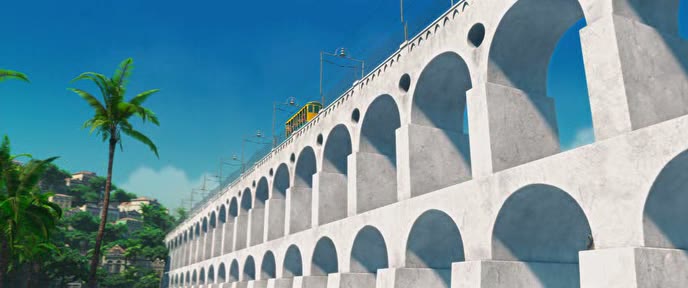 The Lapa Arches in Rio (2011)